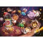Puzzle animalute in spatiu 2x12 piese